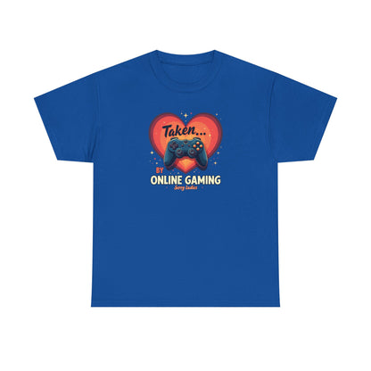Taken by Online Gaming T-Shirt — Gamer Love Heart Controller Tee