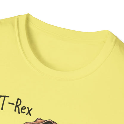 Funny T-Rex, The Struggle is real, T-Shirt, Dinosaur Gift, Unisex Apparel, Quirky Graphic Tee, Perfect for Birthdays and Parties - Psychonaut Swag