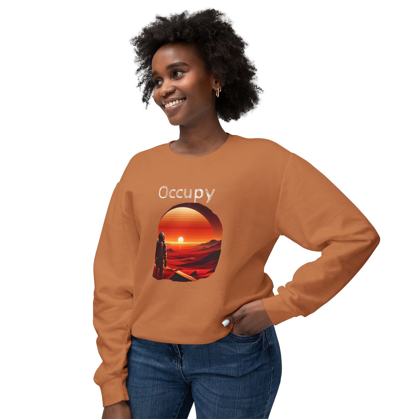 Observer Occupy Lightweight Sweatshirt - Psychonaut Swag