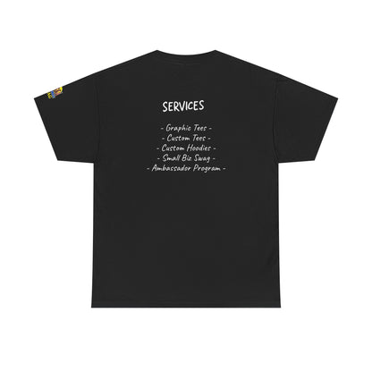 Psychonaut Swag, Human Billboard, Unisex Heavy Cotton Tee