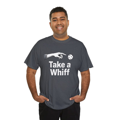 Take a whiff, Unisex Heavy Cotton Tee - Perfect for Fun Gatherings, Casual Outings, Gifts, and Everyday Wear