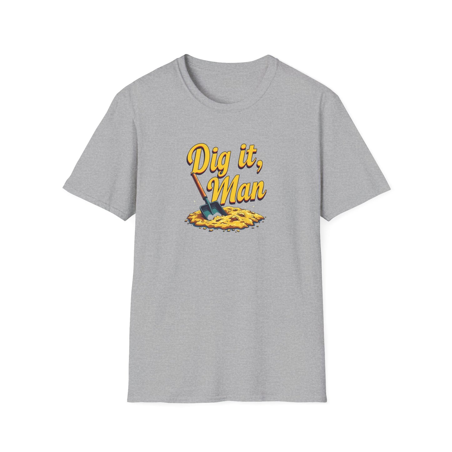 Dig it, Man, Fun Casual Tee for Beer Lovers, Gardeners, Gift for Father’s Day, Birthday, Humor Apparel, [...] - Psychonaut Swag