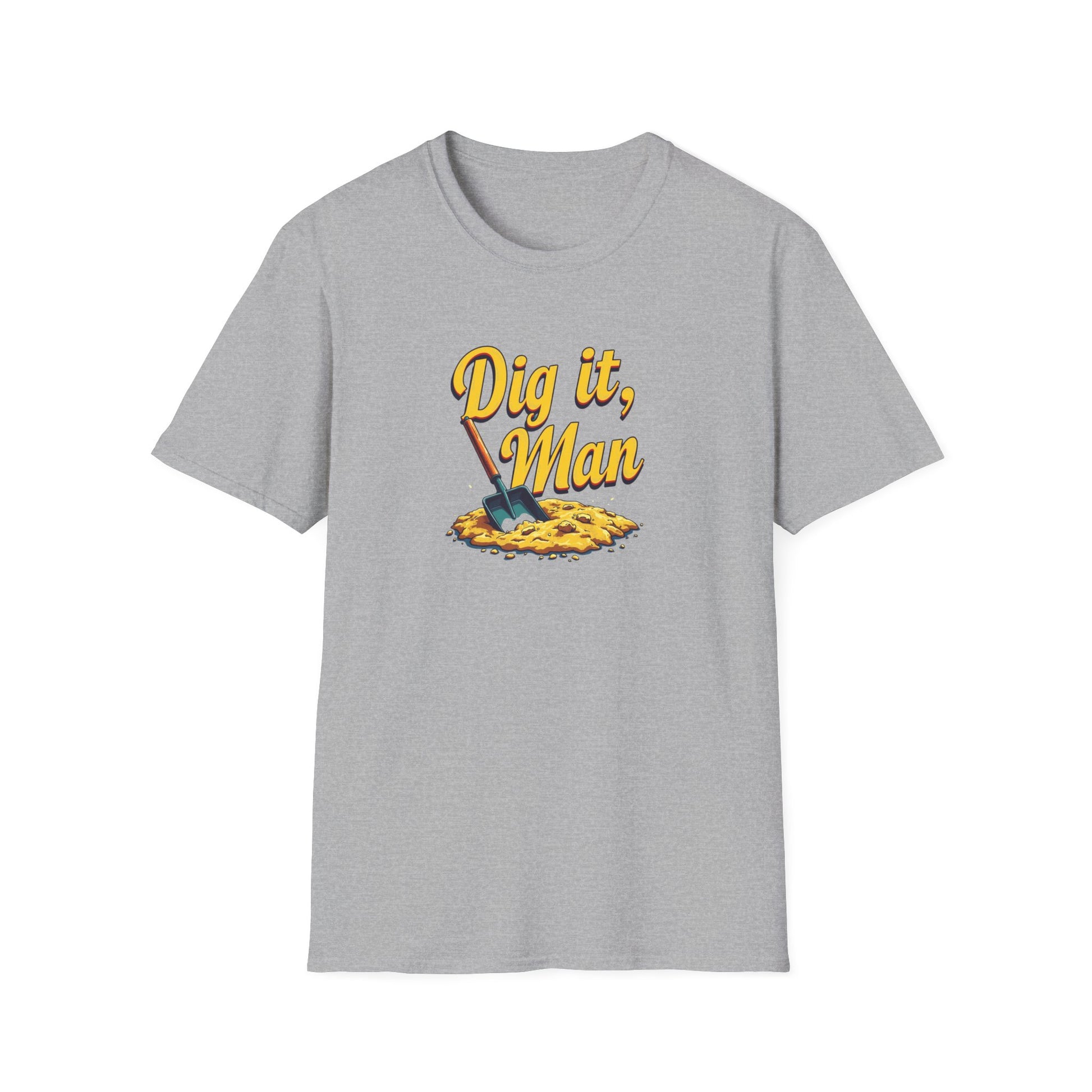 Dig it, Man, Fun Casual Tee for Beer Lovers, Gardeners, Gift for Father’s Day, Birthday, Humor Apparel, [...] - Psychonaut Swag