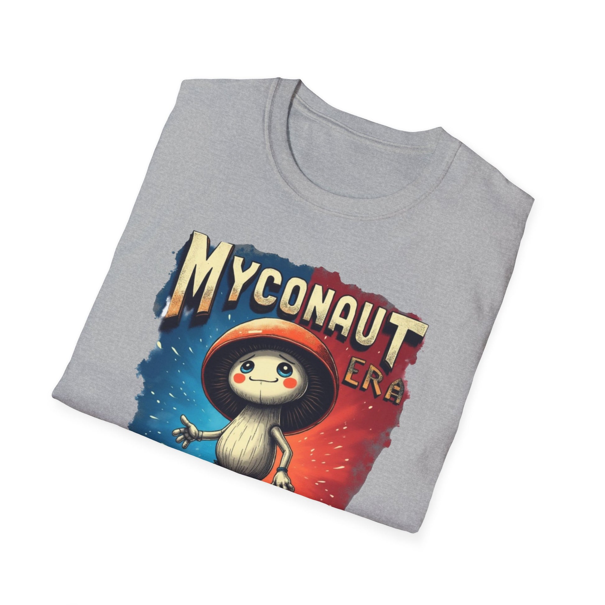 Myconaut Era, Cosmic Adventure T-Shirt, Myconaut Graphic Tee, Unisex Space Shirt, Gift for Gamers, Fun Vintage Style Tee - Psychonaut Swag