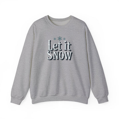 Let It Snow Sweatshirt — Cozy Holiday Crewneck