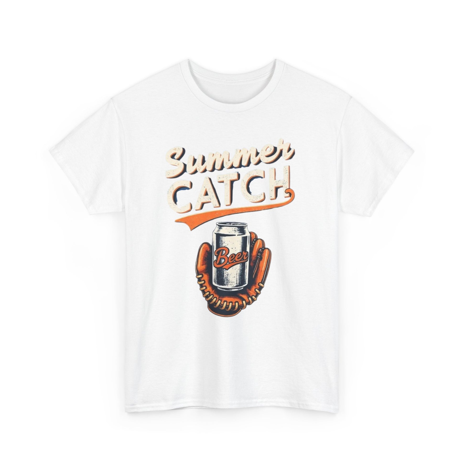 Summer Catch Tee, Casual Summer Shirt, Gift for Beer Lovers, Fun Graphic T-Shirt, Perfect for BBQs and Picnics - Psychonaut Swag