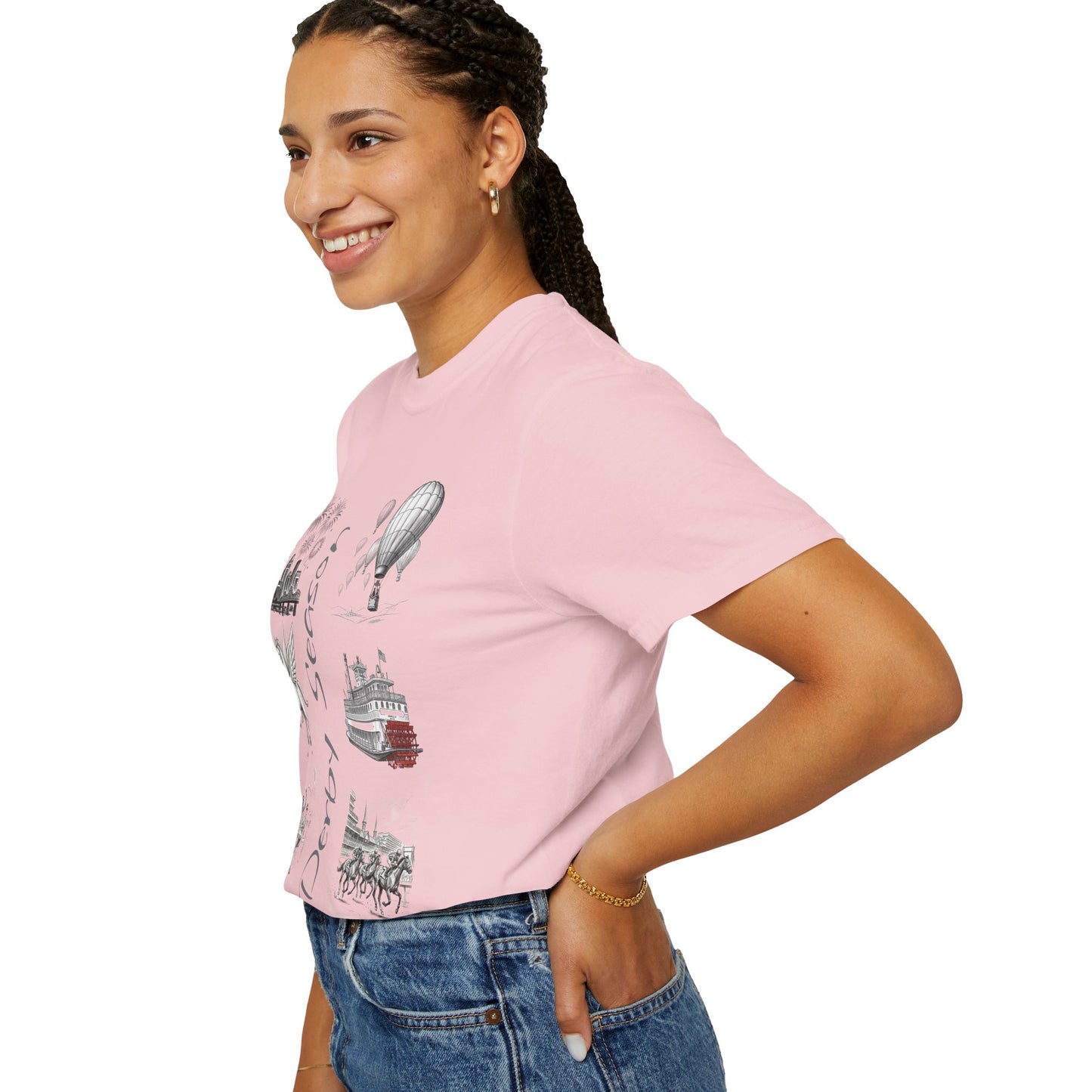 Derby Season T-Shirt — Horse Racing & Balloon Glow Festival Tee