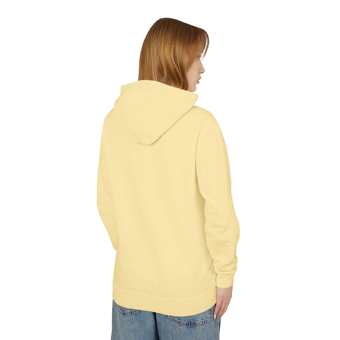 Color Your Life Hoodie — Pastel Rainbow Graphic Hooded Sweatshirt