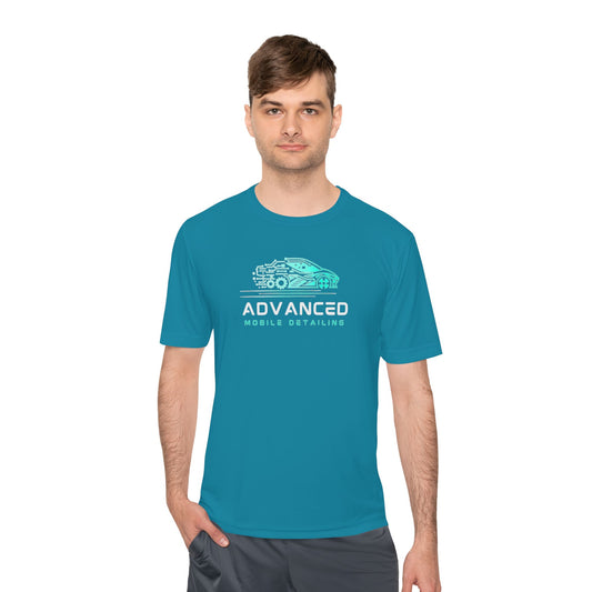 Mobile Detailing, Moisture Wicking Tee for Car Enthusiasts, Active Lifestyle Shirt, Advanced Mobile Detailing Tee, Sportswear Gift for Him, Fitness Apparel