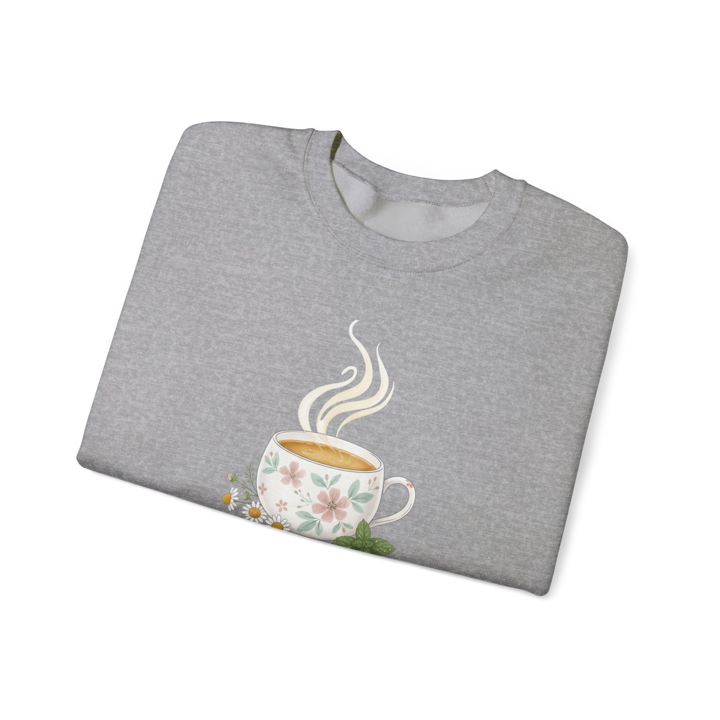 Sip and Soothe, Unisex Heavy Blend™ Crewneck Sweatshirt