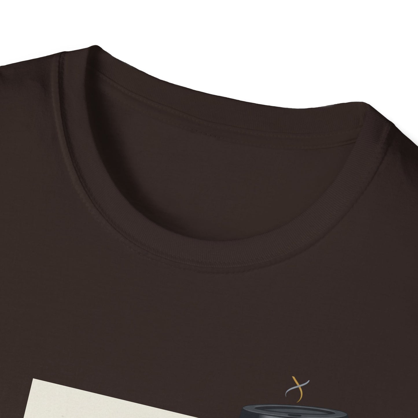 Coffee Receipt T-Shirt — 'The Quirky Cafe' Funny Coffee Order Receipt Tee