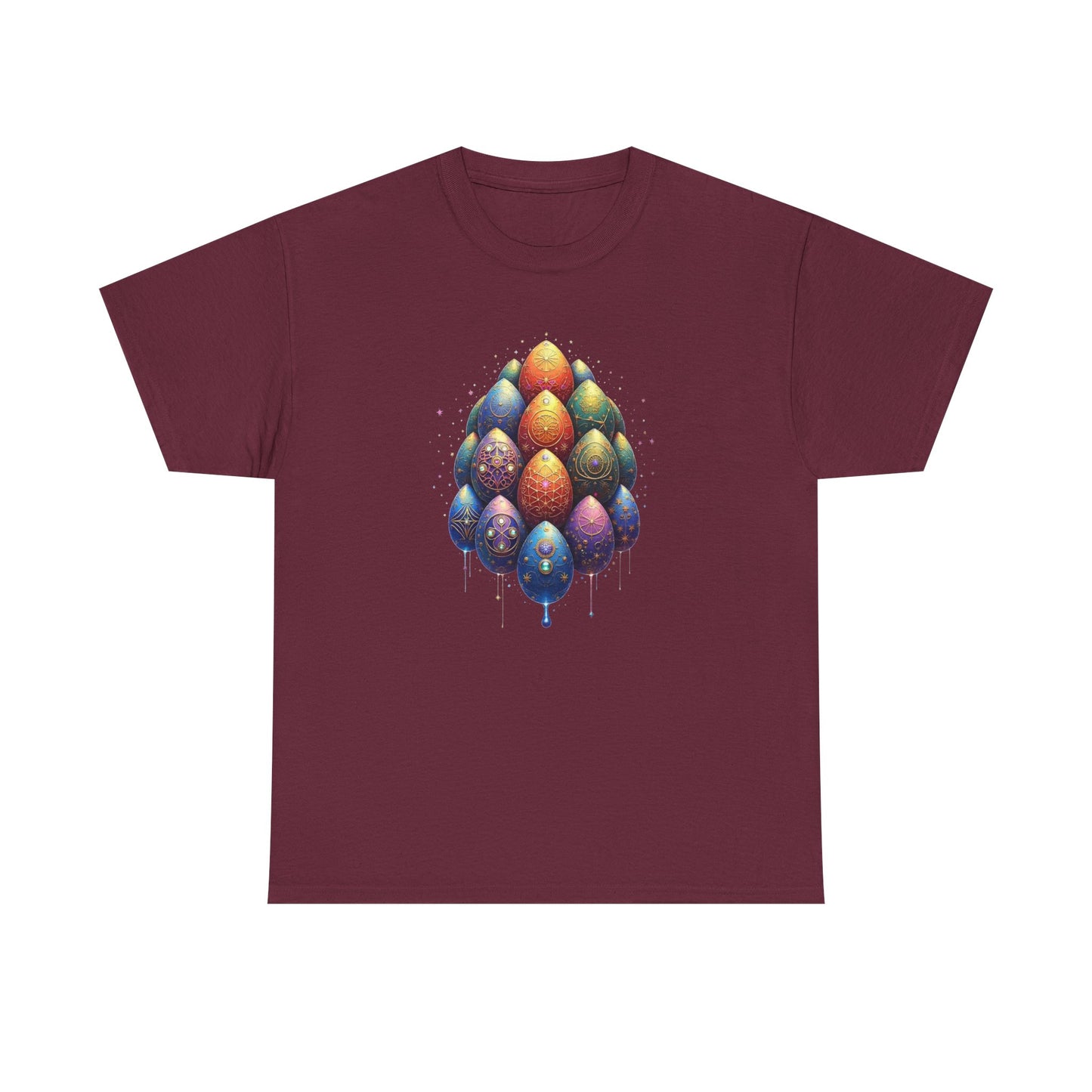 Easter Egg Geometry Cluster, Graphic Tee