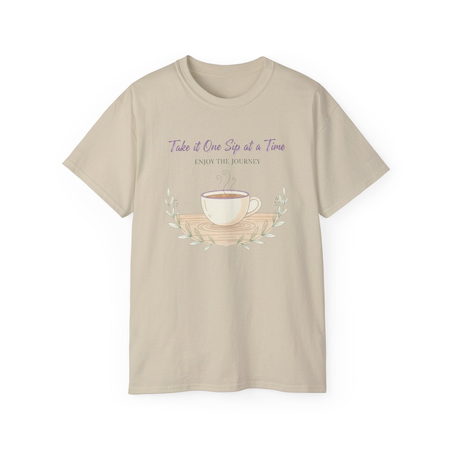 One Sip at a Time, Unisex Ultra Cotton Tee