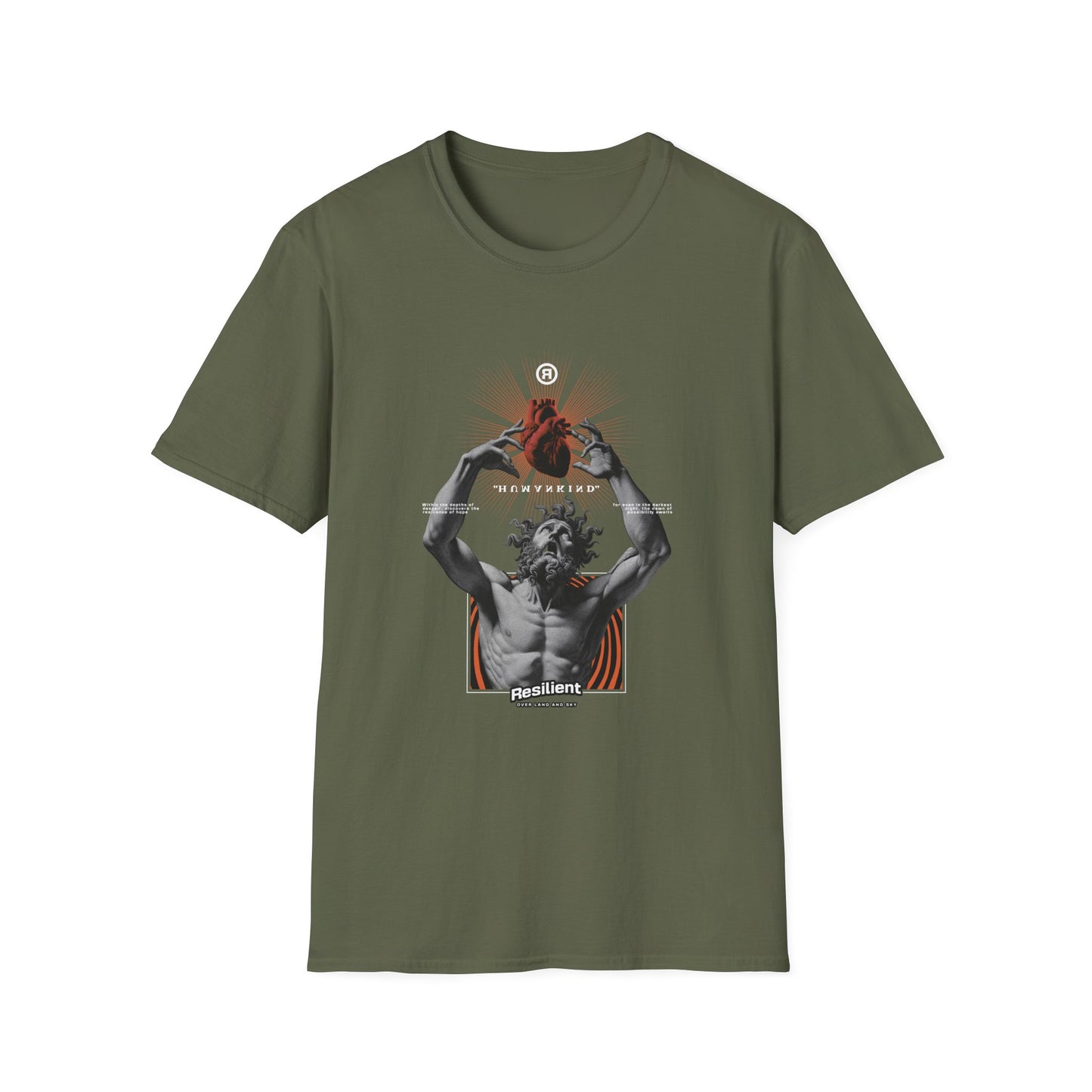 Resilient Humankind, Unisex Softstyle T-Shirt