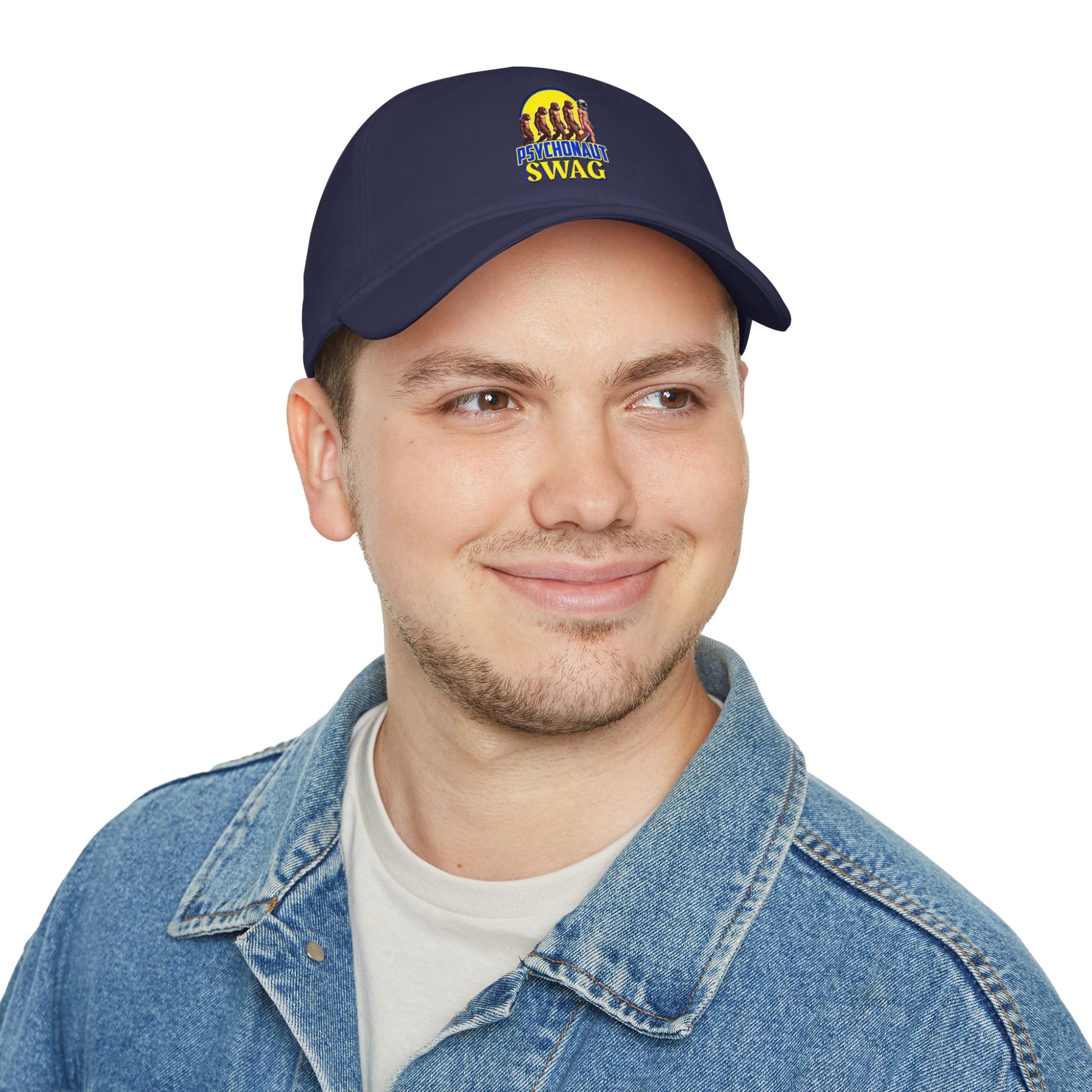 Psychonaut Swag Low Profile Baseball Cap, Casual Hat, Gift for Gamers, Streetwear Accessory, Summer Vibes, Trendy Headwear - Psychonaut Swag