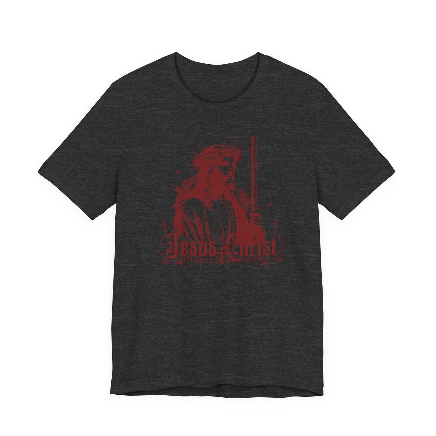 Jesus Christ iconic Tee – Christian Faith T‑Shirt with Crown of Thorns Design
