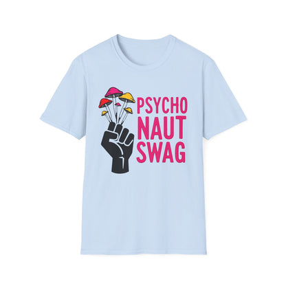 Psychonaut Swag Handful, T-Shirt, Unisex Graphic Tee, Gift for Psychedelic Lovers, Trendy Softstyle Shirt, Creative Fashion Statement, Cool Casual Wear - Psychonaut Swag