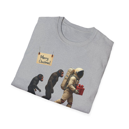 Evolution of Astronaut, Unisex Softstyle T-Shirt