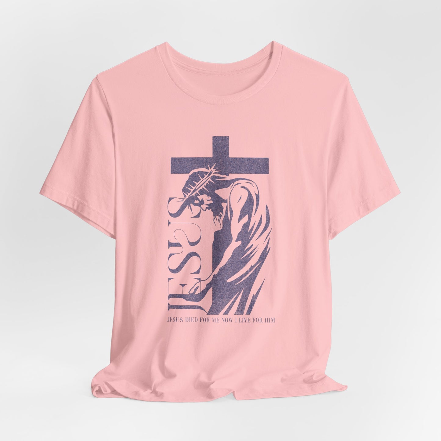 Christian Jesus Tee — Crown of Thorns Cross Graphic T-Shirt