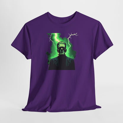 O.G. Monster Lightning Tee – Neon Green Monster Graphic T-Shirt