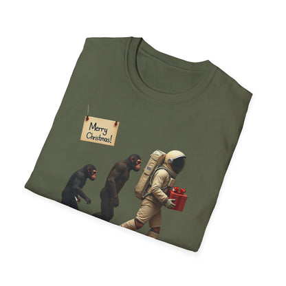 Evolution of Astronaut, Unisex Softstyle T-Shirt