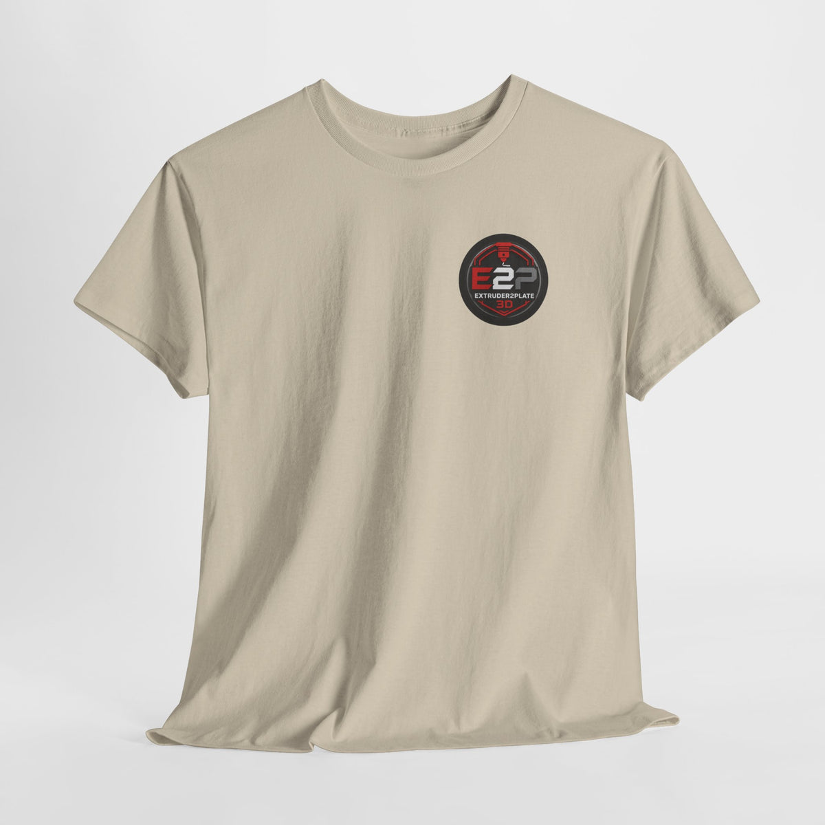 Extruder2Plate3D, Poop Happens T‑Shirt — Funny Cartoon 3D Printer Graphic Tee