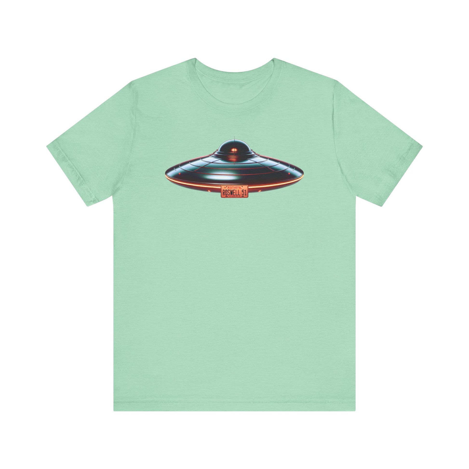 Flying Saucer, Unisex Jersey Short Sleeve Tee - Psychonaut Swag