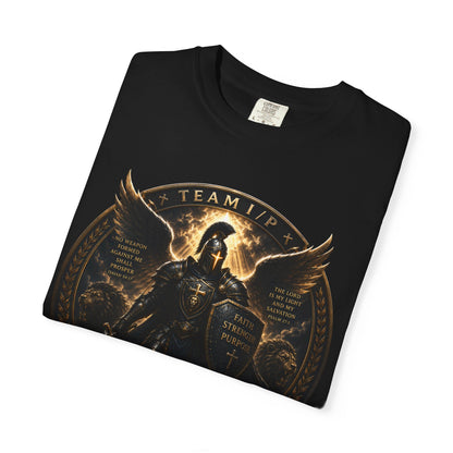 Team Up: A Soldier of Christ Graphic T-Shirt — Christian Faith Warrior Tee