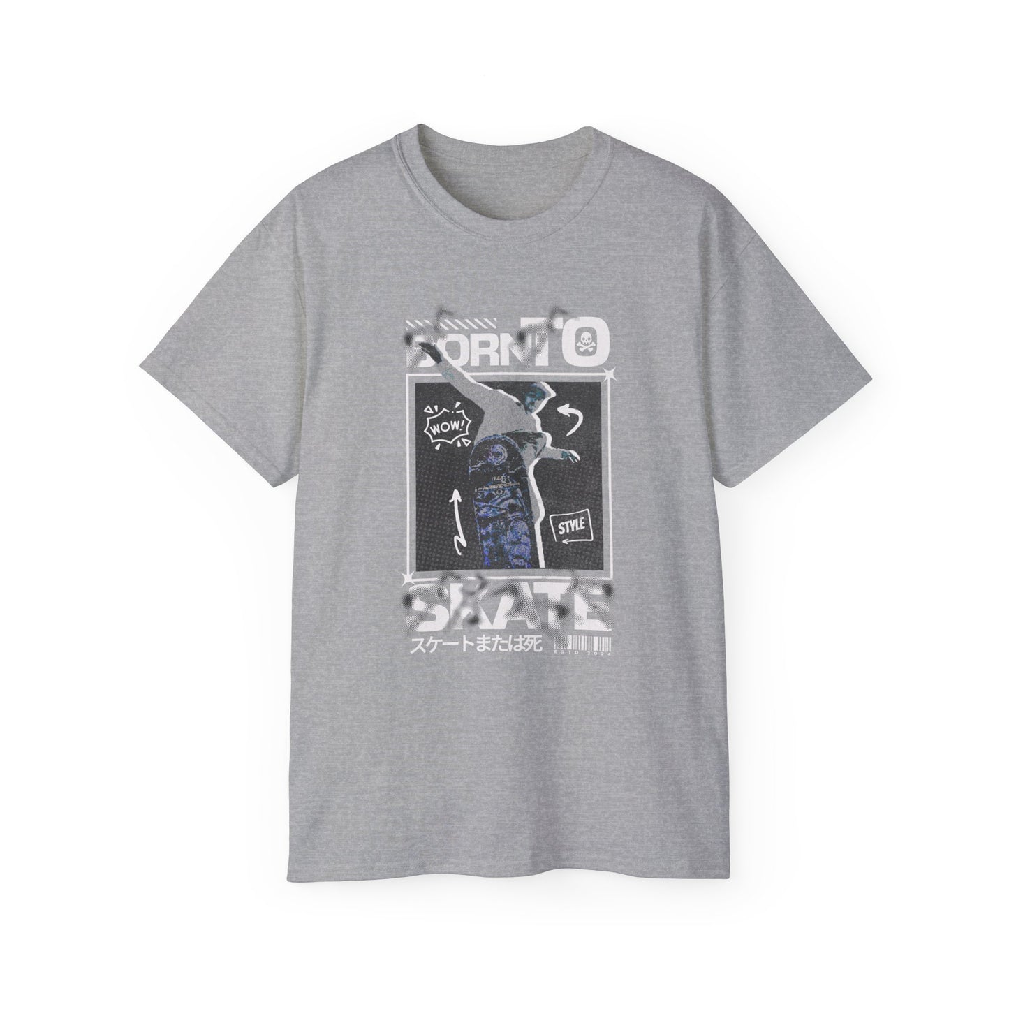 Born to Skate, ' Street Art Vintage Panel Design