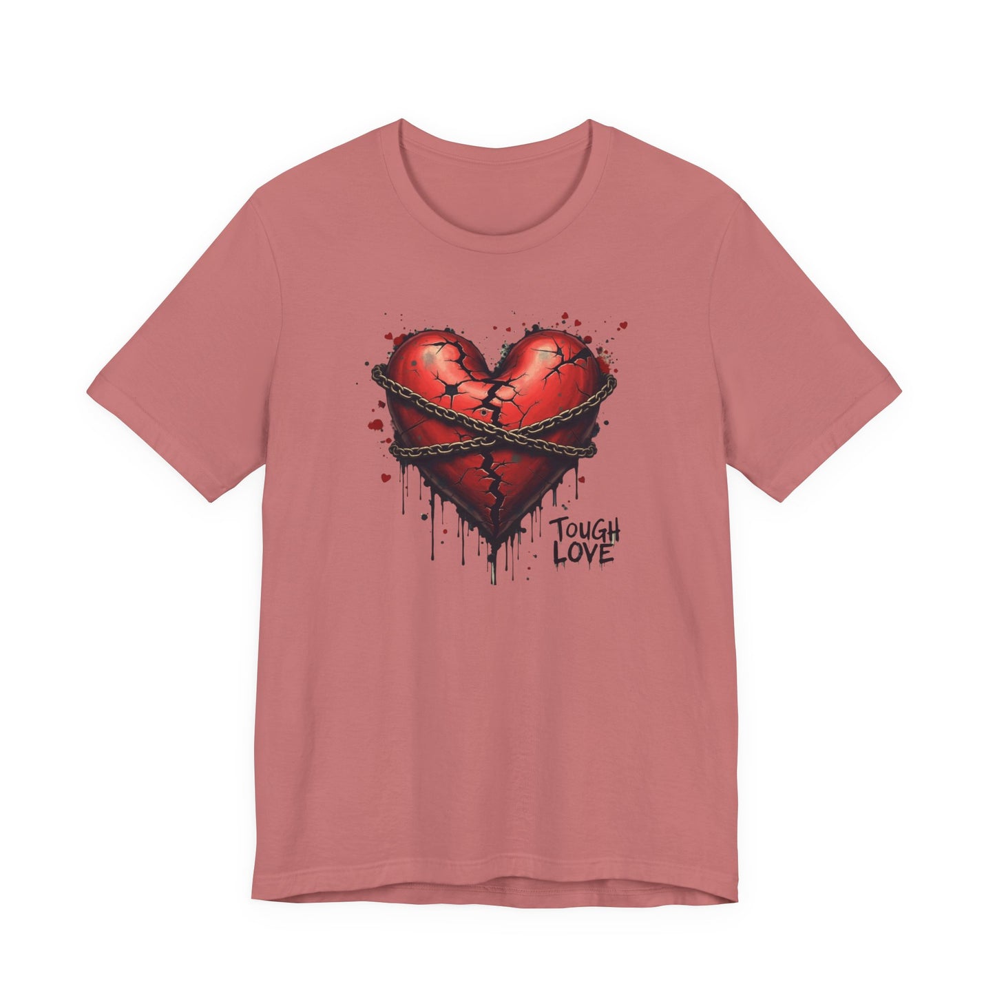 Broken Heart — 'Tough Love' Barbed Heart Graphic Tee