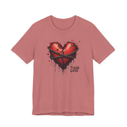Broken Heart — 'Tough Love' Barbed Heart Graphic Tee