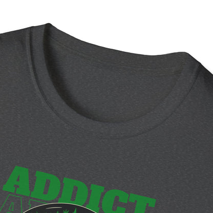 Cannabis Addict T-Shirt — Funny Marijuana Graphic Tee
