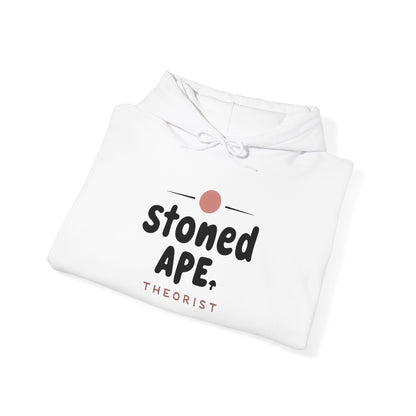 Stoned Ape Hoodie – Minimal Retro Logo Pullover