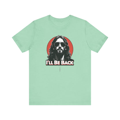Jesus to return, 80’s retro Rocker T-Shirt, Casual Wear, Movie Quote Shirt, Gift for Fans, Unisex Top