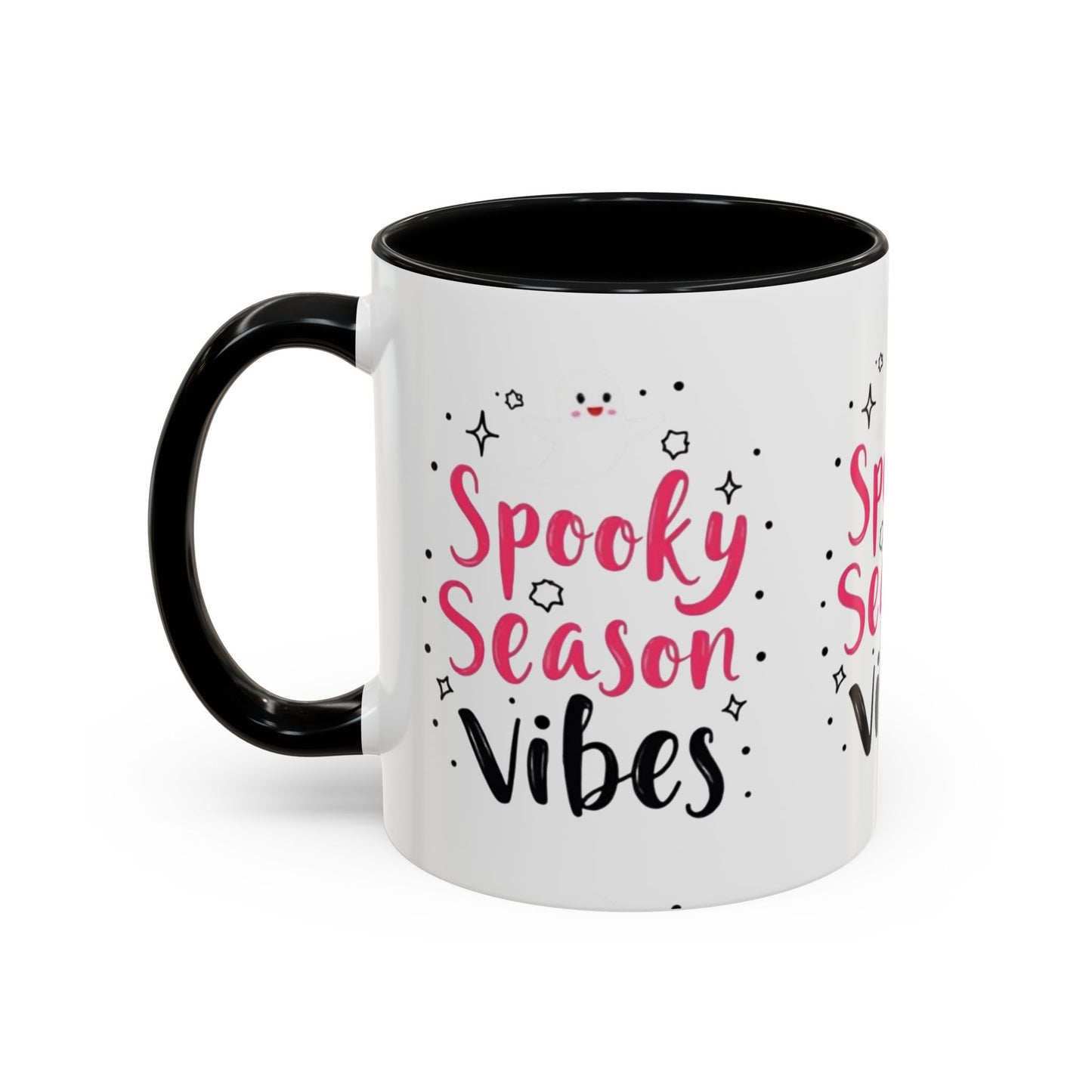 Spooky Season Vibes Accent Coffee Mug (Halloween 11/15oz)