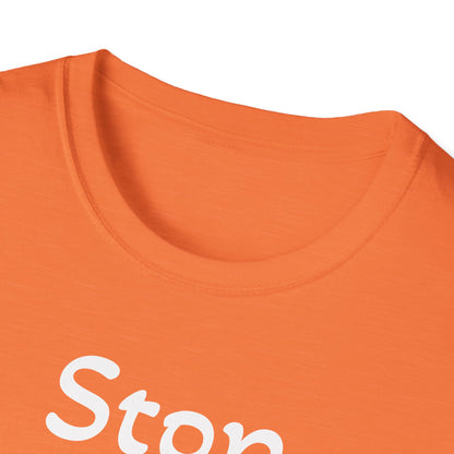 Stop, Drop, and Jiu-Jitsu, Unisex Softstyle T-Shirt