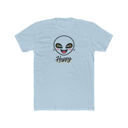 Happy Alien Crew Tee — Cute Smiley Graphic T-Shirt