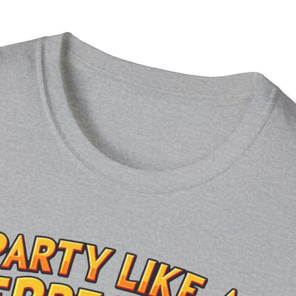 Party Like a Leprechaun T-Shirt — St. Patrick’s Day Funny Rainbow Beer Tee