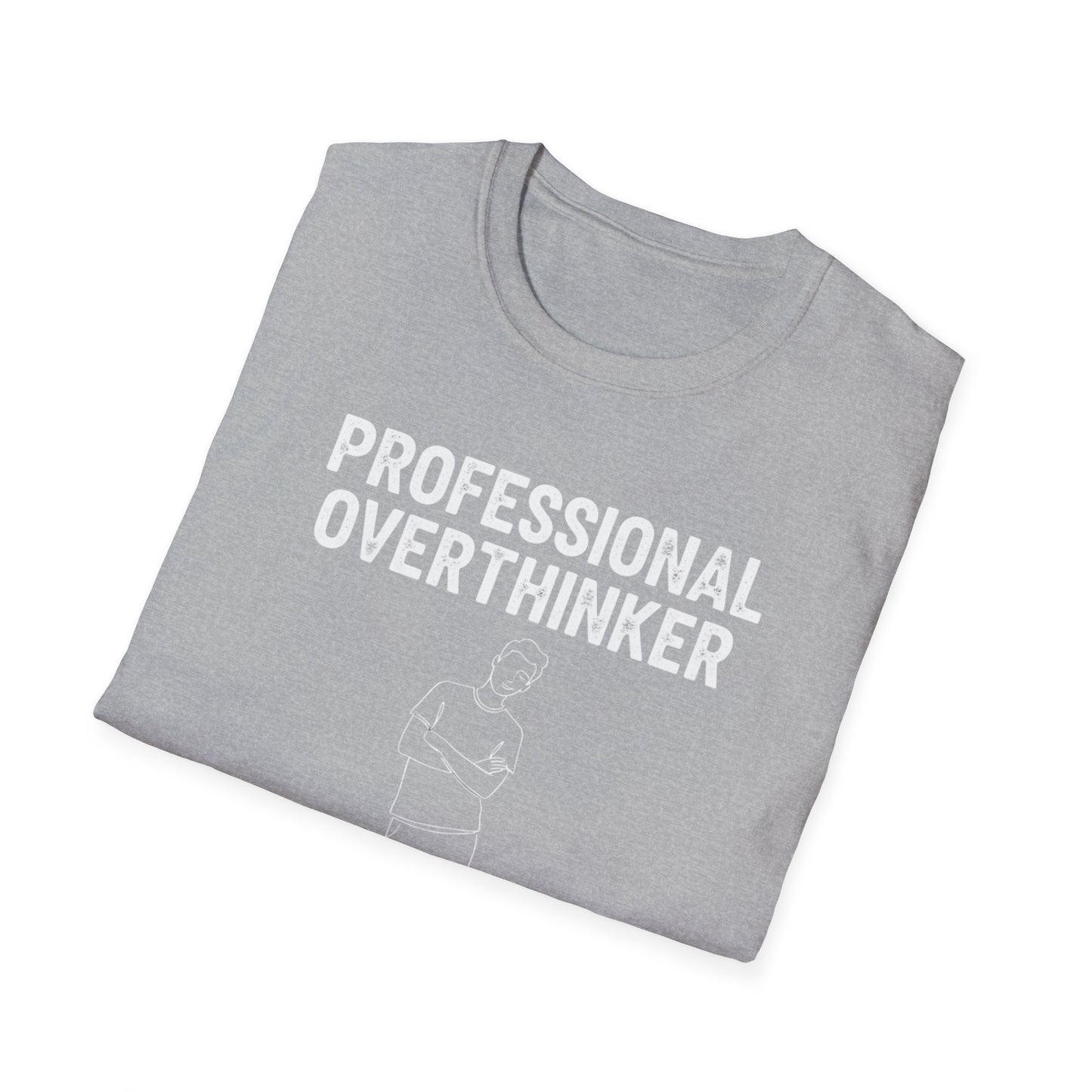 Professional Overthinker T-Shirt — 'Level: Expert' Graphic Tee