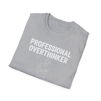 Professional Overthinker T-Shirt — 'Level: Expert' Graphic Tee
