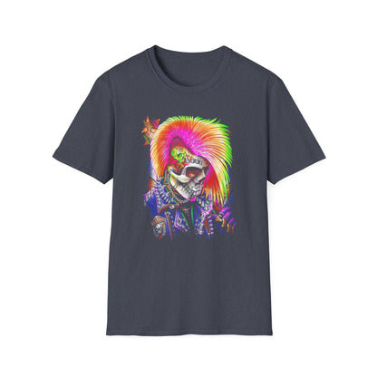 Punk skull, Unisex Softstyle T-Shirt