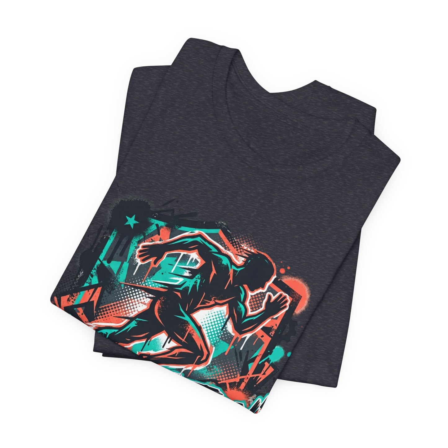 Sports Massage T-Shirt — Athletic Runner Graphic Tee