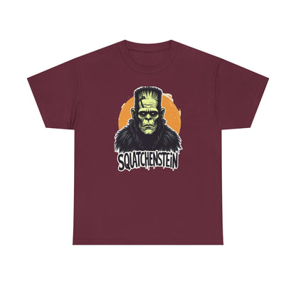 Sasquatch Halloween Tee, Funny Graphic Shirt, Unisex Costume T-Shirt, Retro Monster Apparel, Unique Gift for Halloween