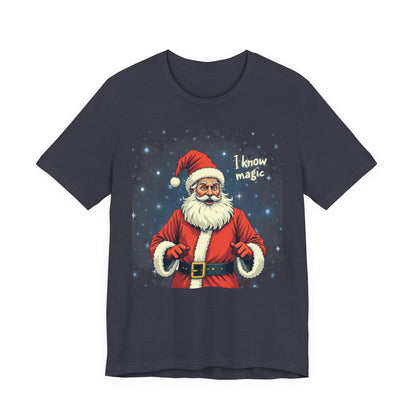 Santa Wizard Christmas Tee
