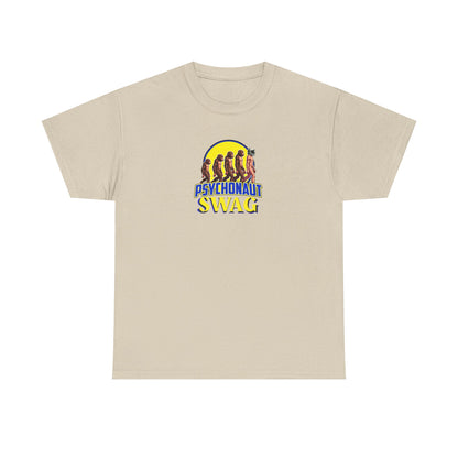 Psychonaut Basic tee, (Small Biz),  Unisex Heavy Cotton Tee, Psychedelic T-Shirt, Gifts for Festival Lovers, Unisex Graphic Tee, Casual Wear, Summer Vibes