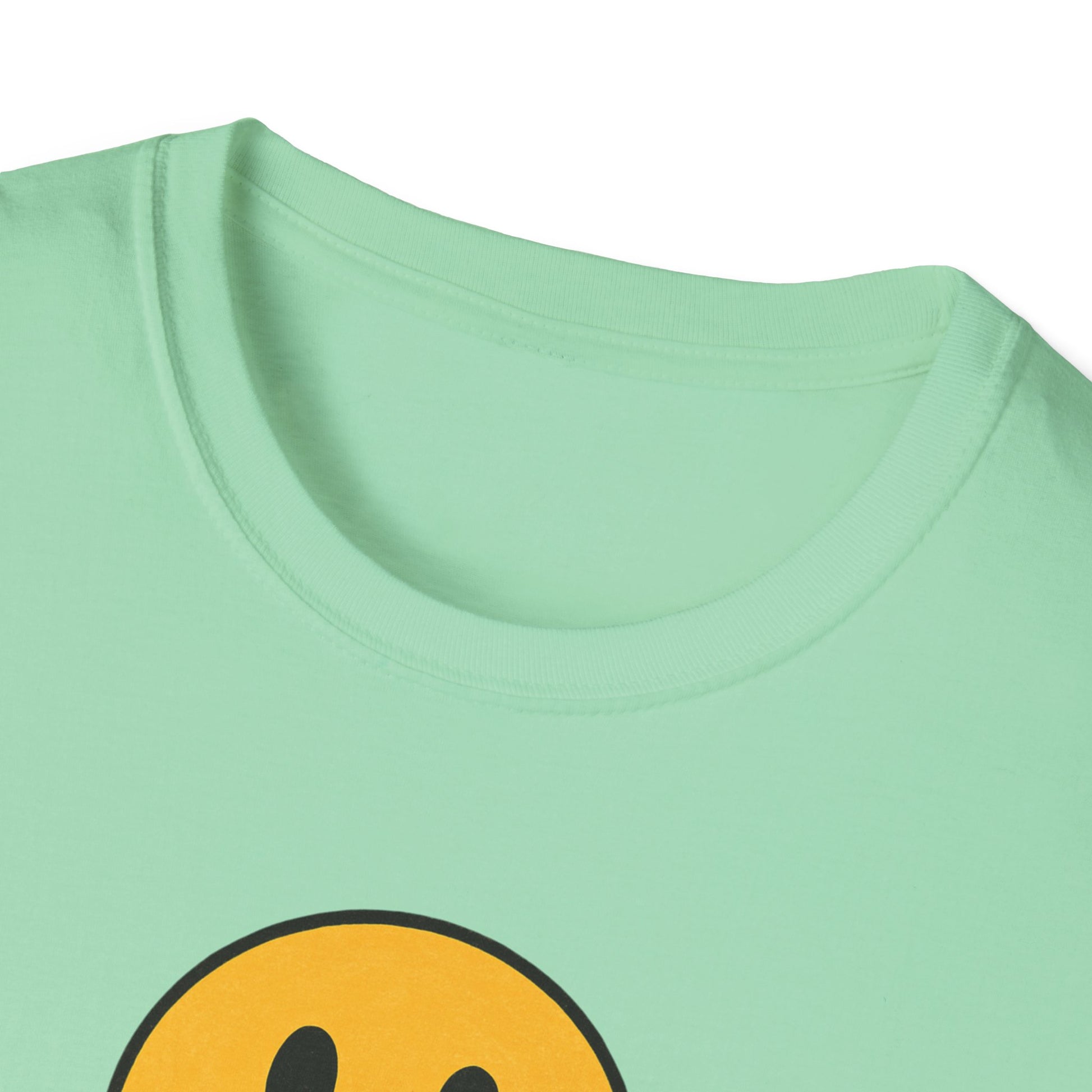 Smile Encouragement T-Shirt, Positive Vibes Tee, Unisex Graphic Shirt, Gift for Friends, Casual Wear, Everyday Comfort - Psychonaut Swag