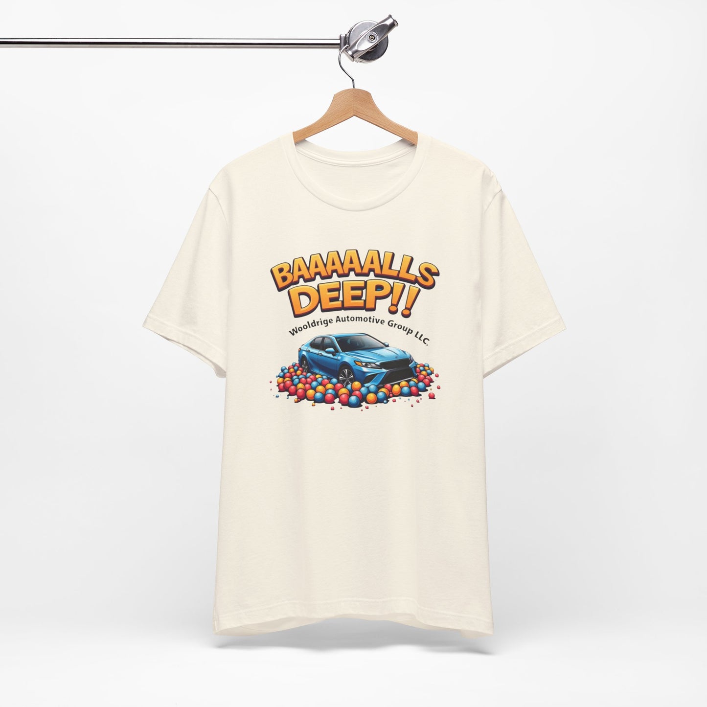 Baaaallls Deep, Unisex Jersey Short Sleeve Tee