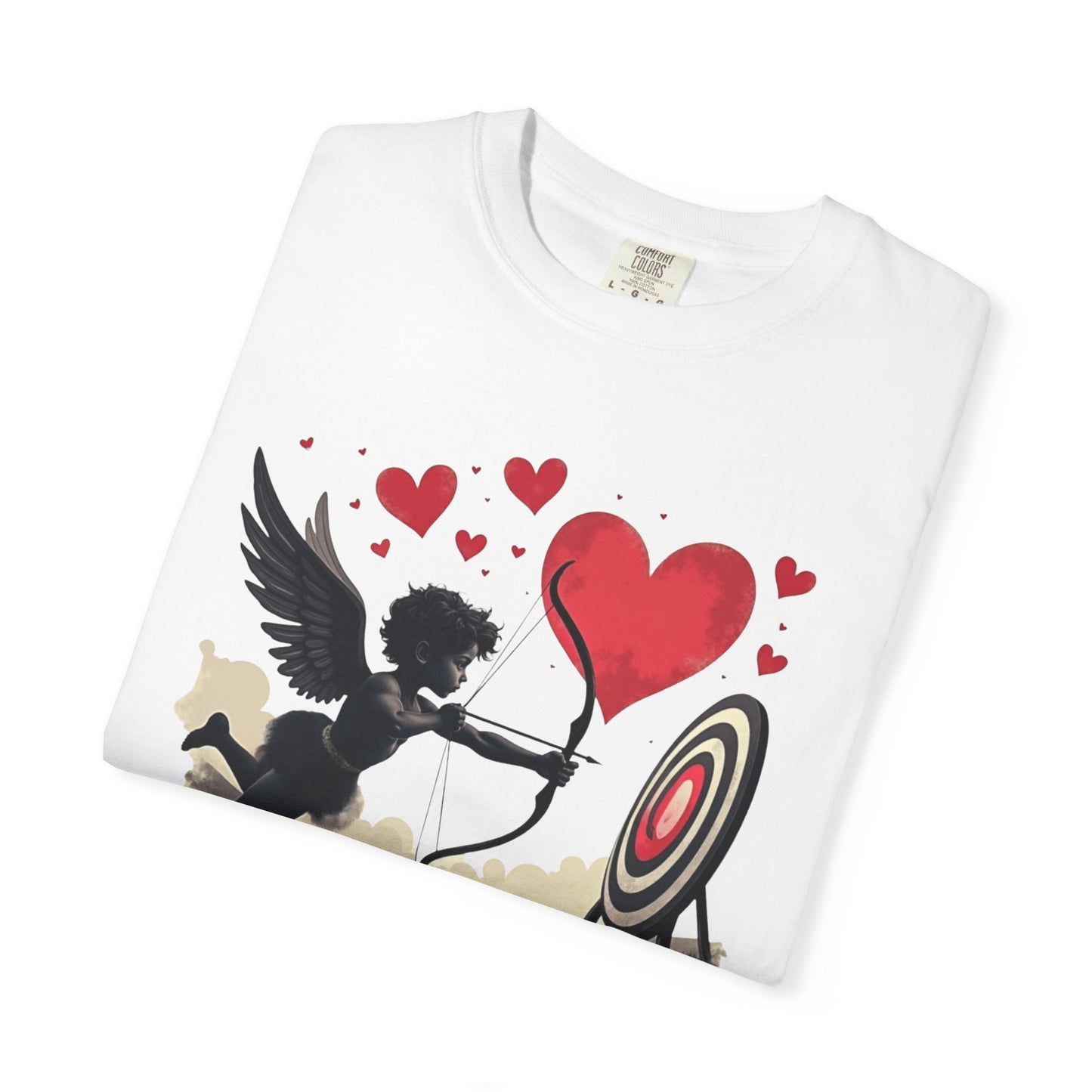 Cupid, Practice Makes Perfect, T-Shirt — Romantic Valentine Love Tee
