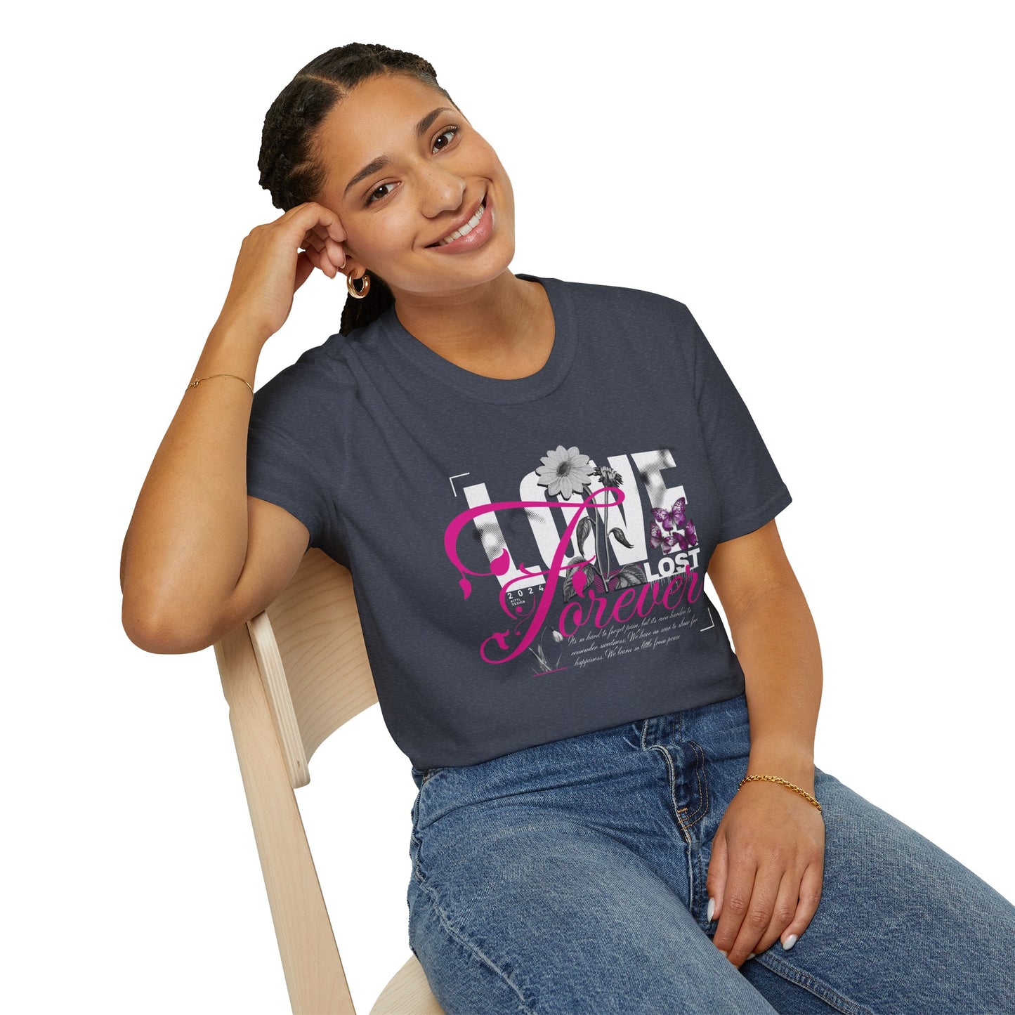 Love Lost Forever Tee — 'Love lost forever in expression' Graphic T-Shirt