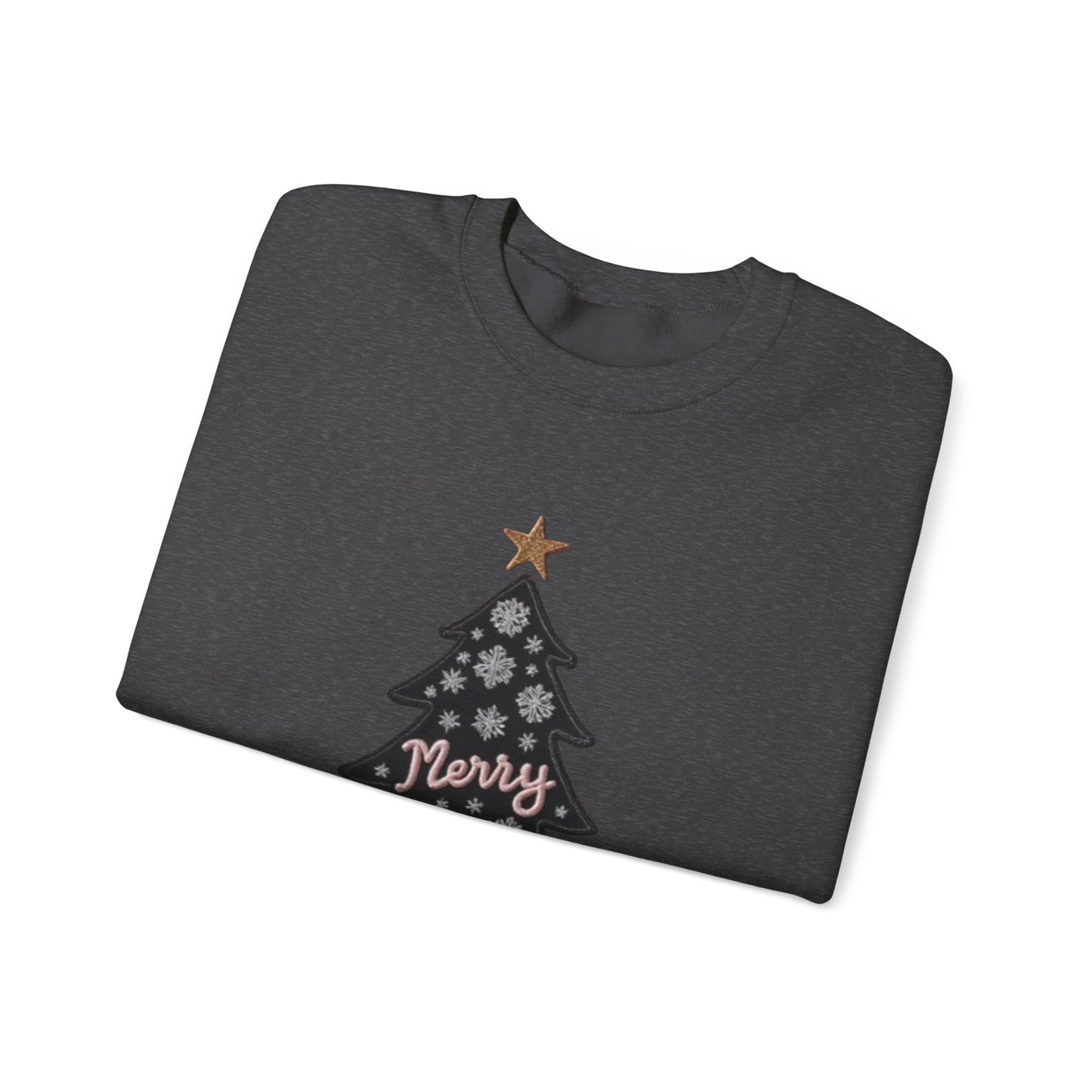 Merry Tree, Christmas sweatshirt, Unisex Heavy Blend™ Crewneck Sweatshirt